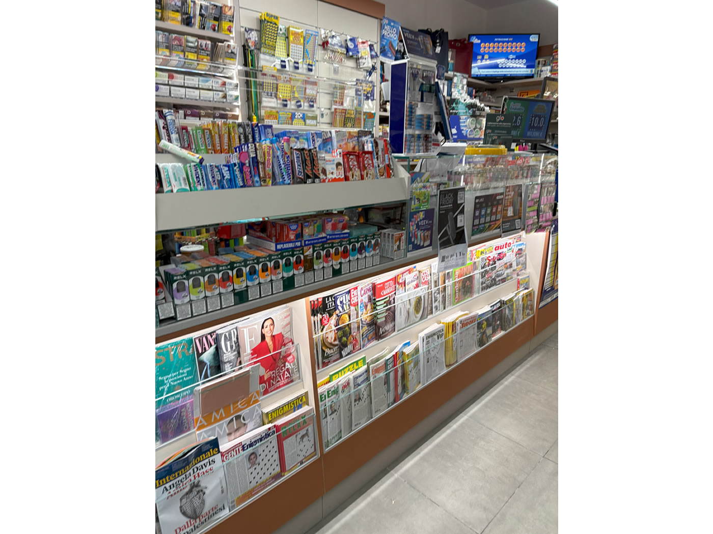 Arredamento Allestimento Tabaccherie Edicole