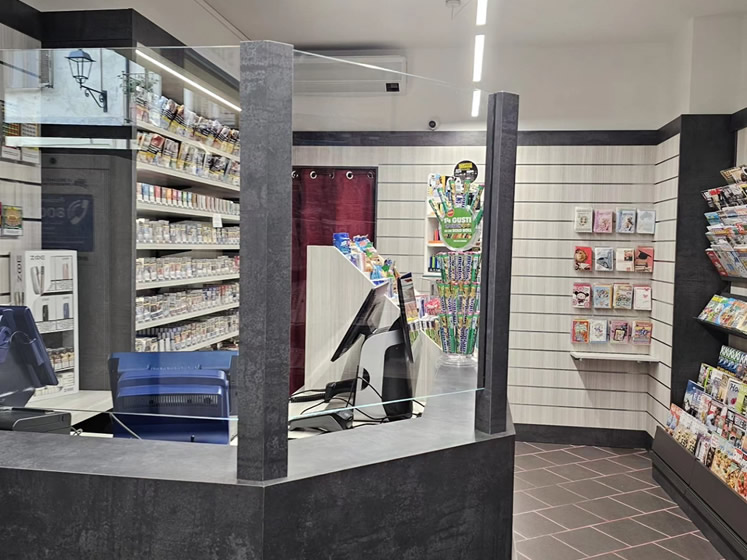 Arredamento Allestimento Tabaccherie Edicole