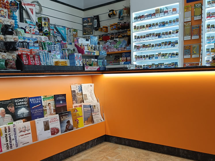 Arredamento Allestimento Tabaccherie Edicole